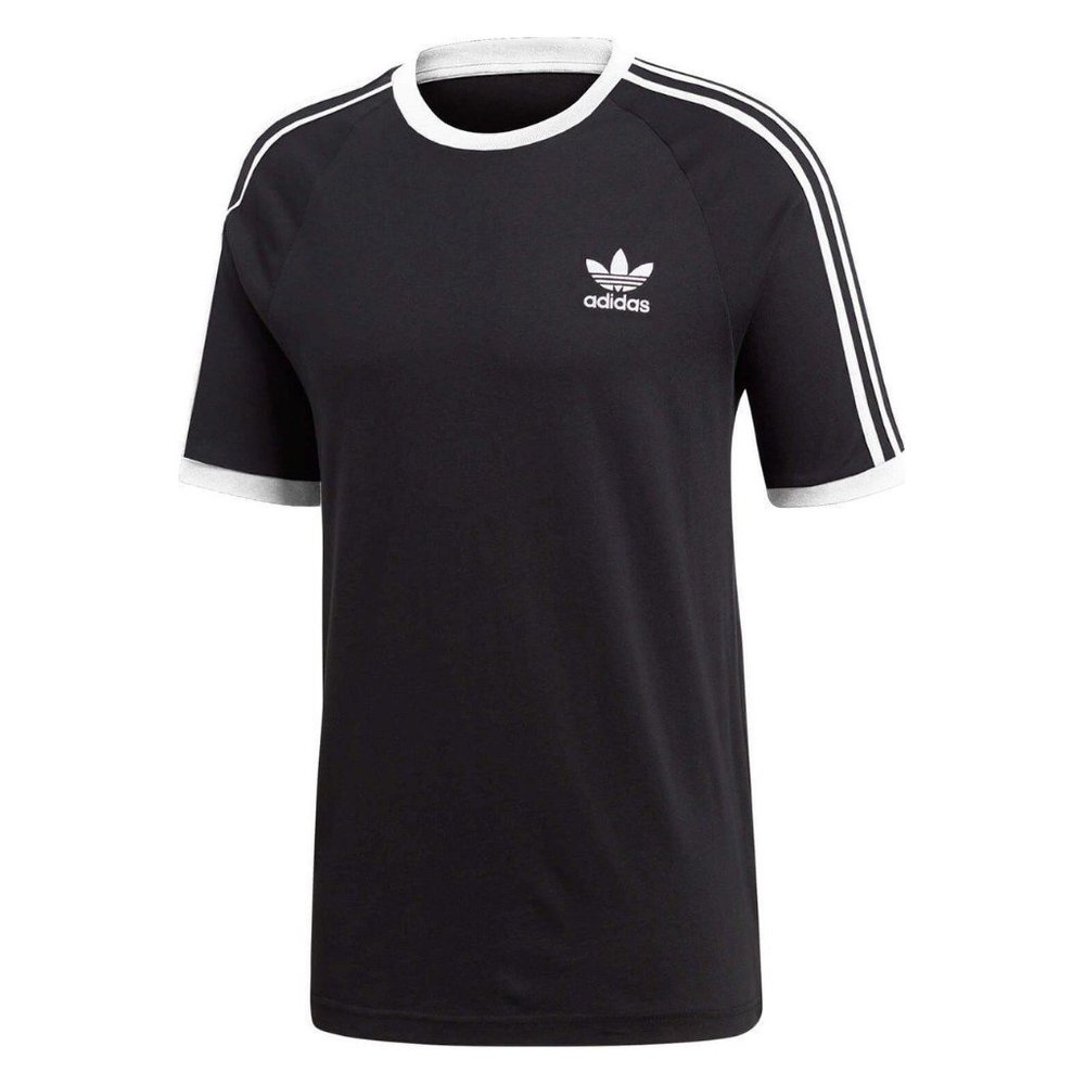 Adidas 3-Stripe 70s Style Cotton T-shirt Men's NEW